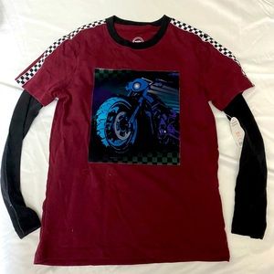 Long sleeve boy shirt